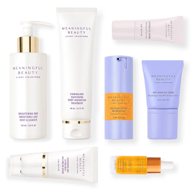7-Piece Deluxe Face & Bodycare System with Vitamin C Bi-Phase Brightening Oil