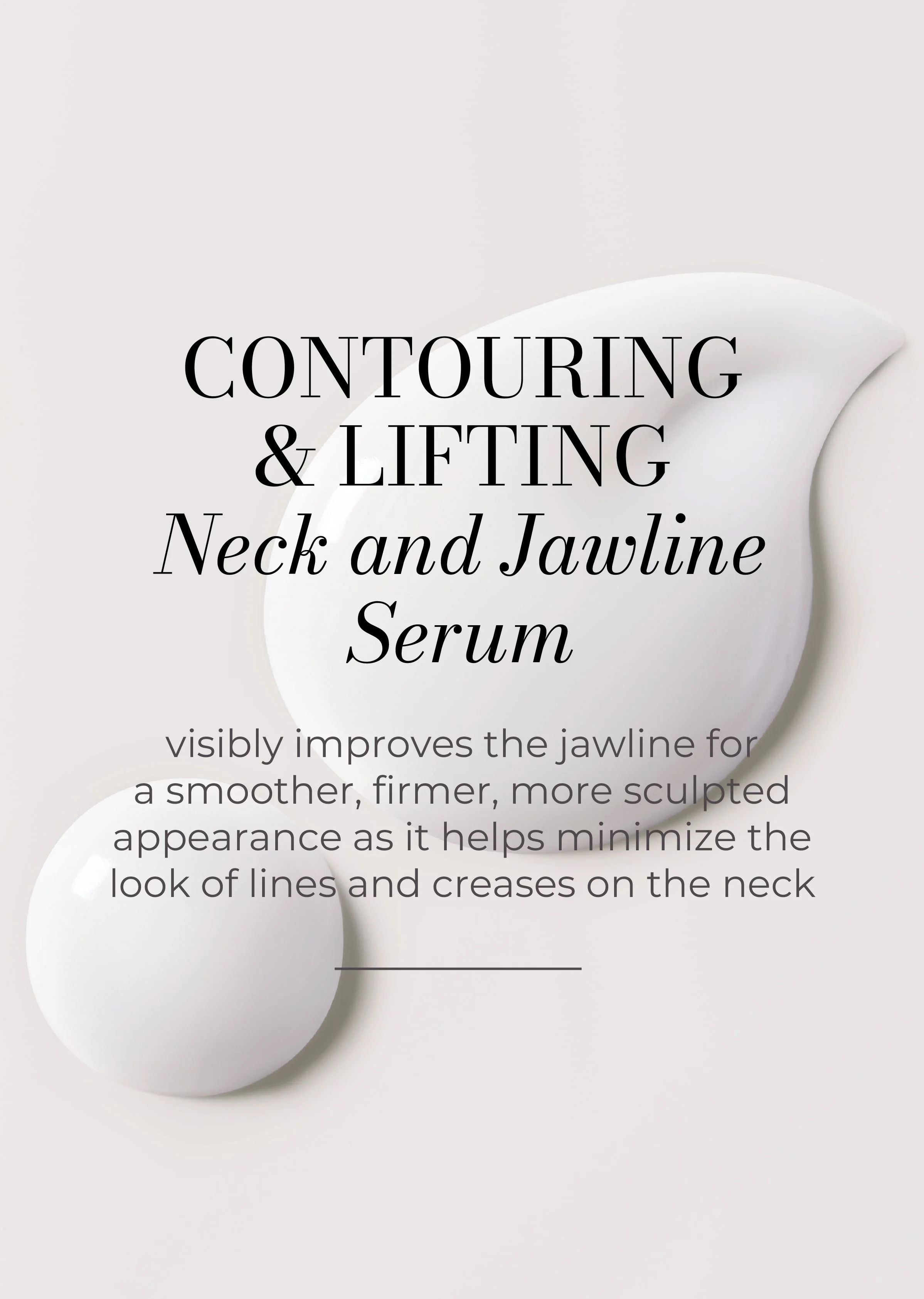 Contouring and Lifting Neck and Jawline Serum - Image 3